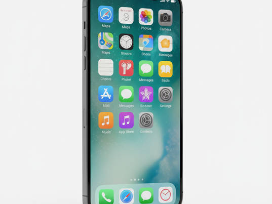 Modern smartphone with colorful apps – Technology concept