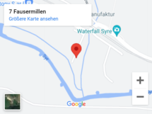 Link zu Google Maps mit der Adresse von Tuomi in Mertert, Luxemburg.